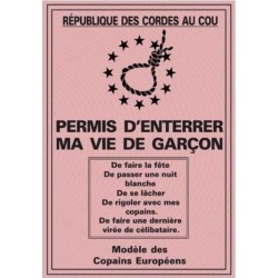 NC Permis D'enterrer Ma Vie De Garçon