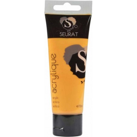 NC Tube De Peinture Acrylique matisse 75ml Jaune Orange