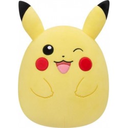 Peluche - Pokémon Squishmallows 50 Cm Pikachu Grande Peluche Ultra-douce Licence Officielle Pokémon