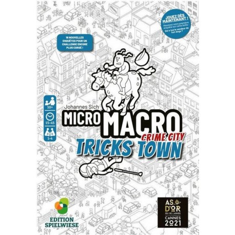 Jeu D'ambiance Spielwise Micro Macro Crime City 3