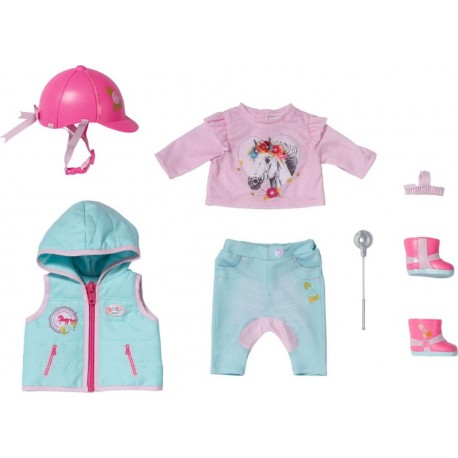 NC Baby Born Deluxe Riding Outfit Ensemble D'habits De Poupée