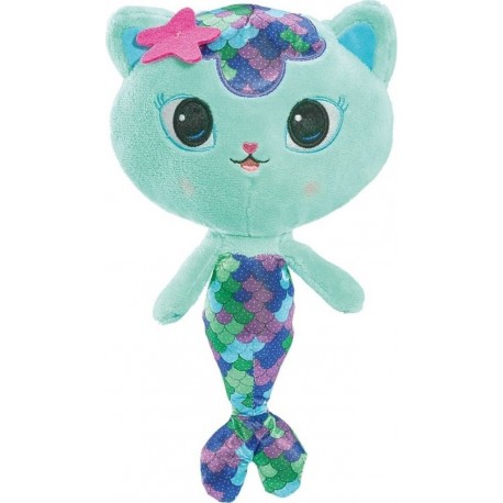 NC Gabby's Dollhouse Peluche Sirène Chaton De Mer 28 Cm