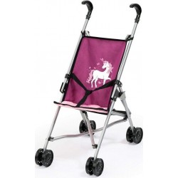 NC Poussette Pour Poupées Reig Violette Parapluie Licorne