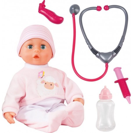 NC Set De Doctuer Avec Poupée Bébé Avec Son 33cm