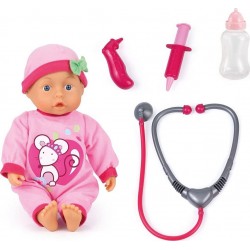 NC Kit Docteur Poupée Bébé Avec Son