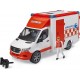 Véhicule Ambulance Mercedes Benz Sprinter Avec Conducteur Et Module Son Et Lumière