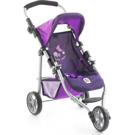 NC Petite Poussette De Jogging Lola Violet Pour Poupée