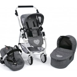 NC Poussette Emotion 3in1 Couleur Gris