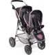 Le Buggy Twinny Pour Poupées, Mélange Bleu Foncé Anthracite