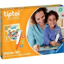 NC Tiptoi Starter Mon Monde, Lecteur Et Livre, 00174, A Partir De 5 Ans,