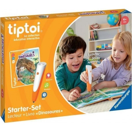 NC Tiptoi Starter Dino, Lecteur Et Livre, 00175, A Partir De 5 Ans,