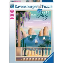 NC Puzzle 1000 P Carte Postale De Capri