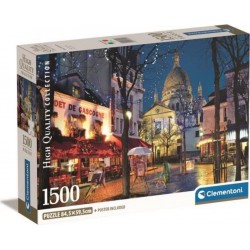 NC 1500p Paris Montmartre 59,2 X 84,3 Cm Avec Poster