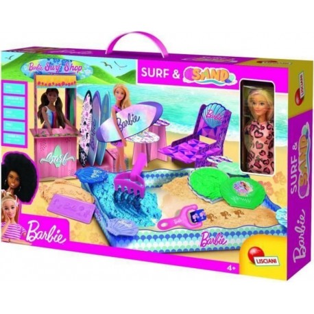 NC Coffret De Sable Magique Barbie Coffret Sand & Surf Lisciani