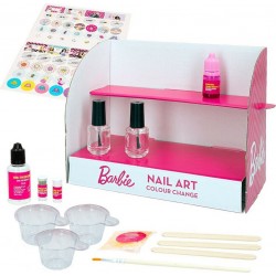 NC Kit Pour Créer Du Maquillage Barbie Studio Color Change Vernis À Ongles 15 Pièces