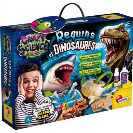 NC Kit De Construction De Dinosaures Stem Lisciani Puzzle Et Construction Réalistes