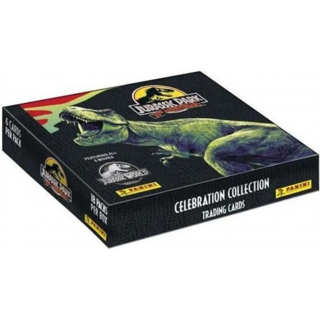 NC Jurassic Movie 3 Tc 30eme Anniversaire Boite De 18 Pochettes (pochettes De 6 Cartes)