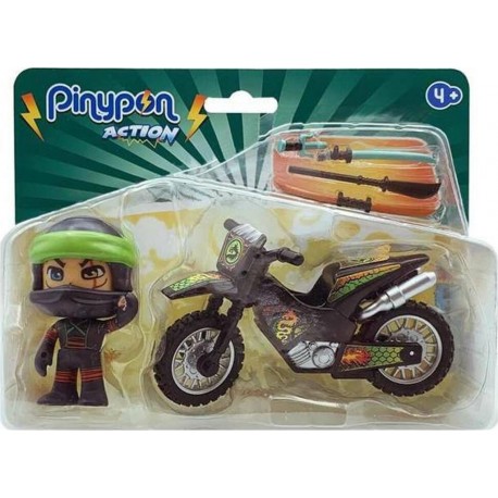 NC Figurine D’action Famosa Pinypon Action Moto