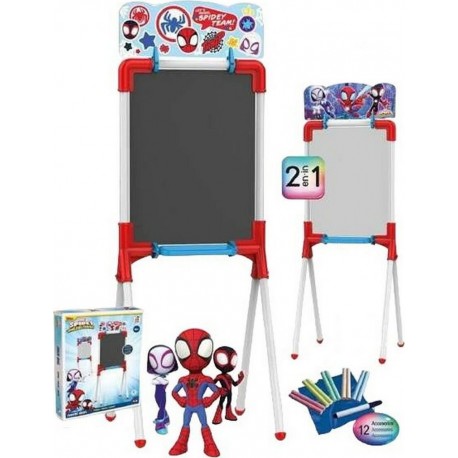 NC Tableau 2 En 1 Spidey Magnétique Accessoires X 12 37 X 32 X 98 Cm