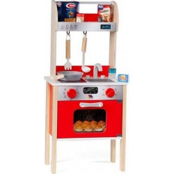 NC Cuisinière Jouet Moltó 21293 Bois Rouge (10 Pcs)