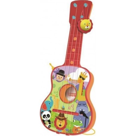 NC Fisher Price Guitare 4 Cordes Avec Boîte Plastique