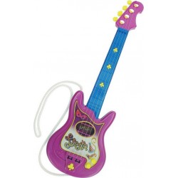 NC Guitare Pour Enfant Reig Party Violet Bleu 4 Cordes Électrique