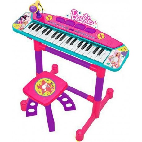 NC Piano Électronique Barbie Banquette