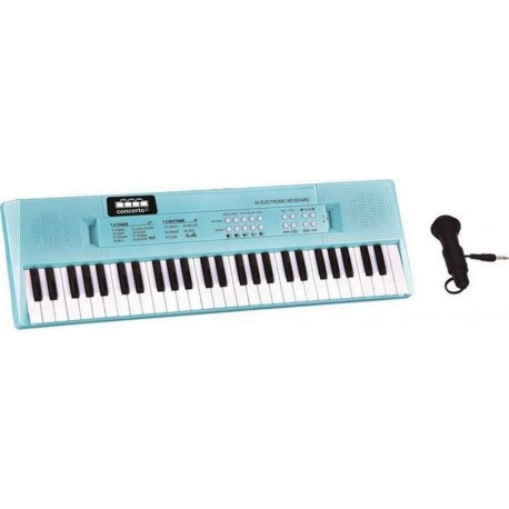 NC Piano Éducatif Apprentissage Reig Microphone Bleu