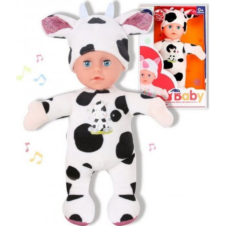 NC Bébé Poupée Reig Vache 25 Cm Jouet Peluche