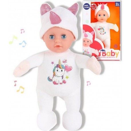 NC Bébé Poupée Reig 25 Cm Licorne Jouet Peluche