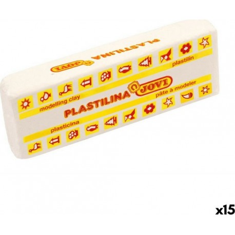 Barres De Pâte À Modeler Jovi School 150 G Blanc 15 Unités