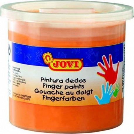 NC Peinture Pour Doigts Jovi 5 Unités 125 Ml Orange