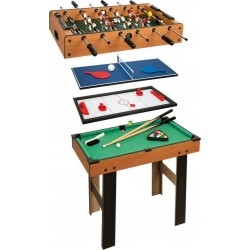 NC Table Multi-jeux Colorbaby 4 En 1 87 X 73 X 43 Cm