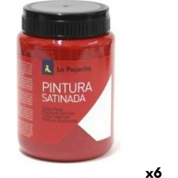 NC Gouache La Pajarita L-07 Vermilion Rouge Satiné Scolaire (35 Ml) (6 Unités)