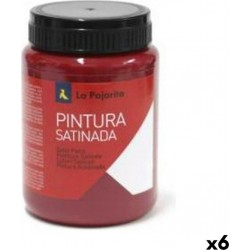 NC Gouache La Pajarita Carmin L-09 Rouge Satiné Scolaire (35 Ml) (6 Unités)