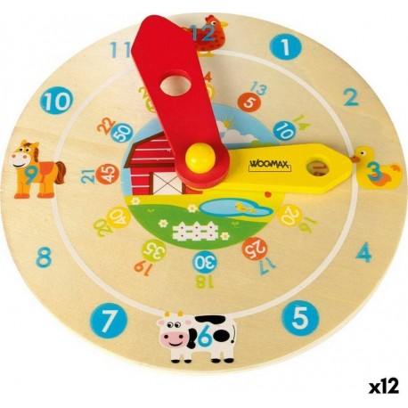 NC Jouet Educatif Woomax Montre (12 Unités)