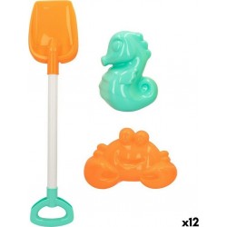 NC Set De Jouets De Plage Colorbaby 3 Pièces 58 Cm (12 Unités)