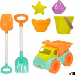 NC Set De Jouets De Plage Colorbaby 7 Pièces Camion (18 Unités)