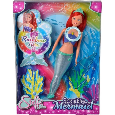 NC Steffi Love Poupée Mannequin Sparkle Mermaid 39 Cm