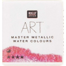 NC Peinture Aquarelle Métallique 1/2 Godet Rose