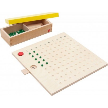 NC Jeu D'apprentissage Table De Multiplication Jeu Montessori