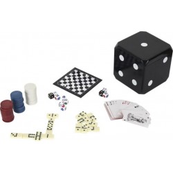 Cube De Jeux 6 En 1 16cm Noir & Blanc