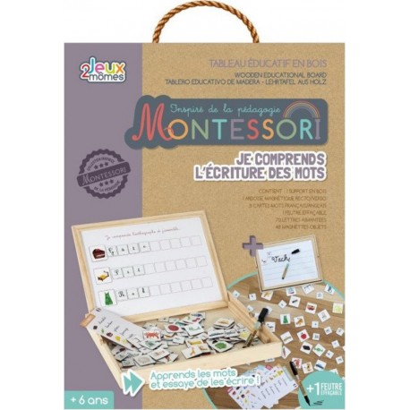 NC Tableau Éducatif Lettres montessori 29cm Multicolore