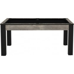 NC Table De Billard Convertible ohio 185cm Noir & Gris