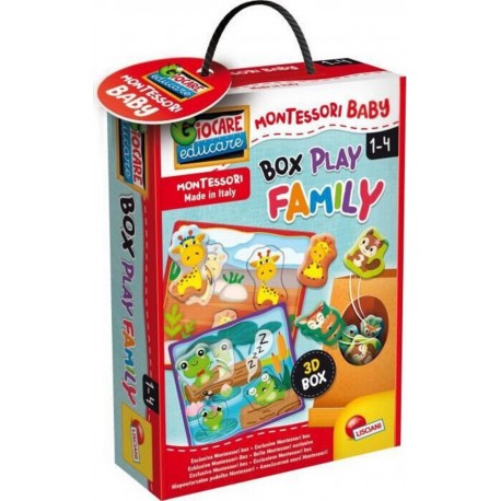 NC Box Play Family Jeux D'apprentissage Basé Sur La Méthode Montessor