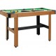 NC Table De Billard 4 Pieds 122x61x76 Cm Marron Vidaxl