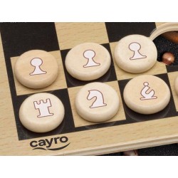 NC Jeu D'échecs Cayro Bois 12 X 19,5 X 5 Cm