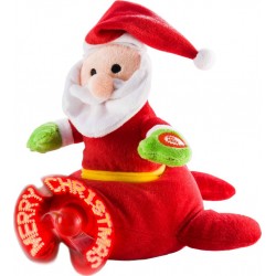 NC Peluche Avion Et Père Noel Chantant