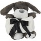 NC Peluche & Plaid Enfant chien 70x70cm Gris