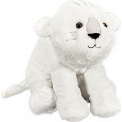 Peluche Enfant tigre 60cm Blanc